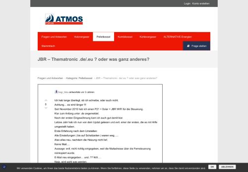 
                            7. JBR – Thematronic .de/.eu ? oder was ganz anderes? | Atmos Fragen ...