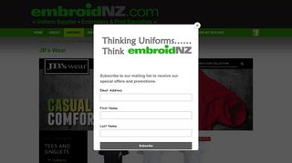 
                            12. JB's Wear - Embroidery Auckland of NZ Uniforms, Business work ...