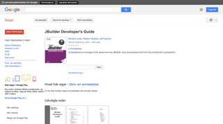 
                            5. JBuilder Developer's Guide