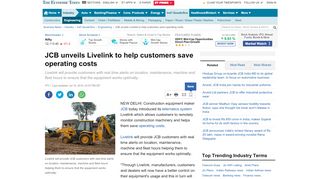 
                            10. JCB unveils Livelink to help customers save operating costs - The ...