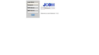 
                            13. Jcom Webmail / 1.0.0 Login