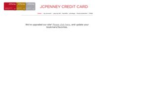 
                            2. JCPenney - Login Page