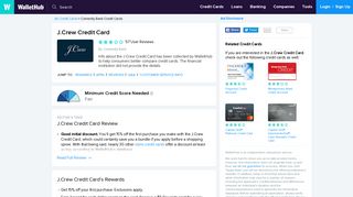 
                            11. J.Crew Credit Card Reviews - WalletHub