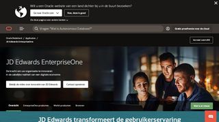 
                            1. JD Edwards EnterpriseOne | Oracle Nederland