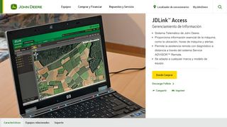 
                            10. JD Link™ Access | Gerenciamiento de Información | John Deere AR