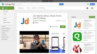 
                            7. JD -Search, Shop, Travel, Food, Live TV, News - Apps on Google Play