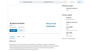 
                            13. JD Sports Australia | LinkedIn