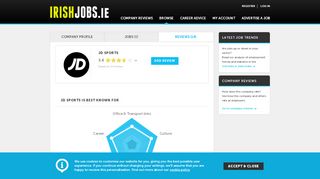 
                            10. JD Sports Reviews – IrishJobs.ie
