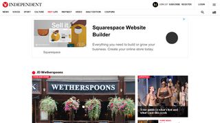 
                            5. JD Wetherspoons - latest news, breaking stories and comment - The ...