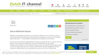 
                            9. JDA en RedPrairie fuseren | Dutch IT-channel