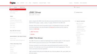 
                            5. JDBC Driver - Ignite SQL