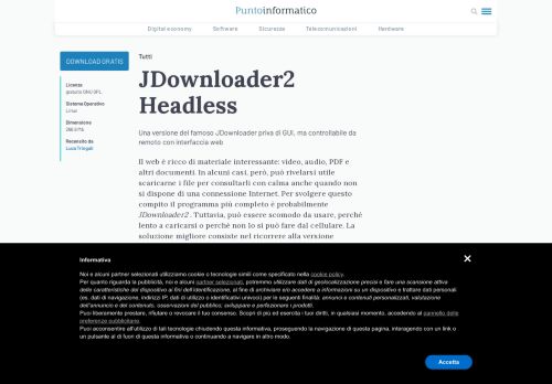 
                            8. JDownloader2 Headless | Punto Informatico