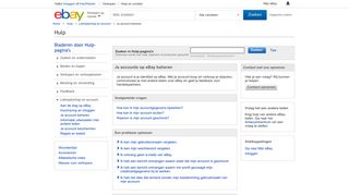 
                            9. Je account beheren - Ebay.nl