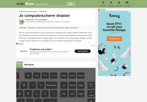 
                            10. Je computerscherm draaien - wikiHow