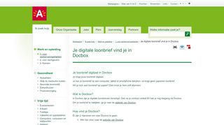 
                            2. Je digitale loonbrief vind je in Docbox | Sociale Centra - Stad Antwerpen