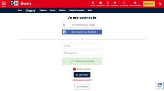 
                            2. Je me connecte - La DH