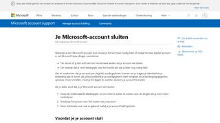 
                            8. Je Microsoft-account sluiten - Microsoft Support