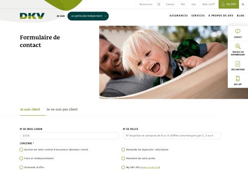 
                            9. Je suis client | DKV