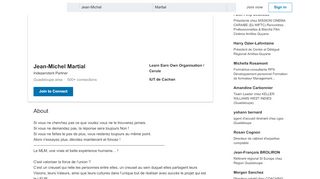 
                            13. Jean-Michel Martial - Developpement - Learn Earn Own ... - LinkedIn