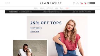 
                            7. Jeanswest | Shop for Women's, Men's and Maternity Clothing Online