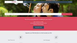 
                            3. Jeevansathi Matrimonials- Login