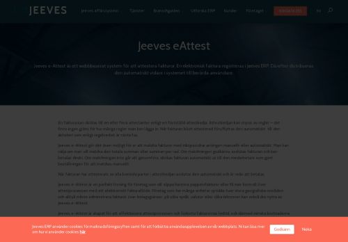 
                            9. Jeeves eAttest | Jeeves ERP