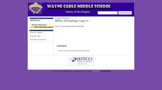 
                            7. Jeffco Schoology Log-in - WCMS Physical Education - Google Sites