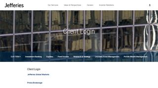 
                            10. Jefferies - Client Login