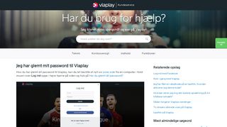 
                            6. Jeg har glemt min adgangskode til Viaplay | Viaplay Kundeservice