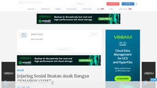 
                            6. Jejaring Sosial Buatan Anak Bangsa “SMABOY.COM” oleh Akbar ...