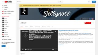 
                            3. Jellynote - YouTube