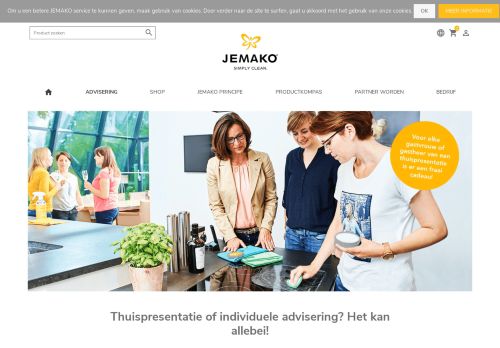 
                            8. JEMAKO® thuispresentatie boeken