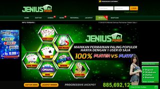 
                            1. Jeniuspoker | Daftar dan Login Jeniuspoker Disini | Link alternatif