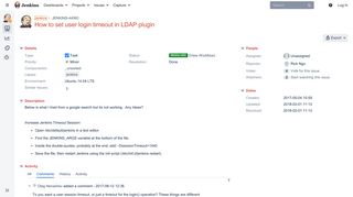 
                            2. [JENKINS-44060] How to set user login timeout in LDAP plugin ...