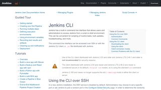 
                            1. Jenkins CLI