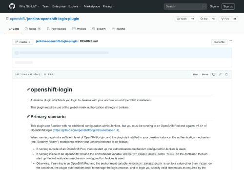 
                            10. jenkins-openshift-login-plugin/README.md at master · openshift ...