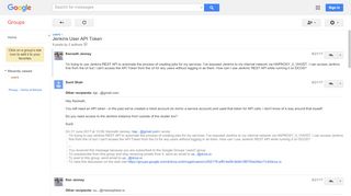 
                            13. Jenkins User API Token - Google Groups