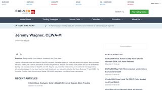 
                            11. Jeremy Wagner, CEWA-M - Head Forex Trading Instructor DailyFX