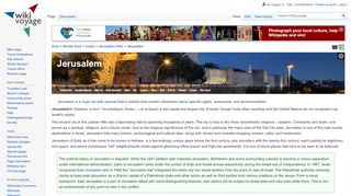 
                            11. Jerusalem – Travel guide at Wikivoyage