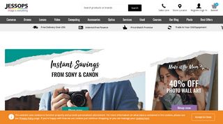 
                            12. Jessops: Online Photography Store