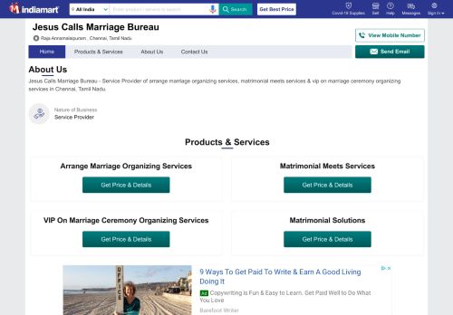 
                            12. Jesus Calls Marriage Bureau - Service Provider of Arrange Marriage ...