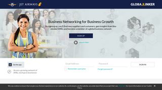 
                            1. Jet Airways GlobalLinker | The Big Business Advantage for Small ...