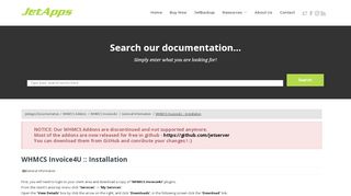 
                            12. JetApps Documentation | WHMCS Invoice4U :: Installation