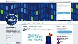 
                            9. JetBlue Airways (@JetBlue) | Twitter