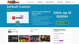 
                            9. Jetbull Casino / 1.500kr casino bonus & 100 gratis spins i feb. 2019