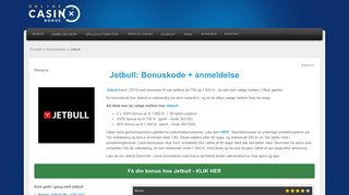 
                            8. Jetbull - Online Casino bonus