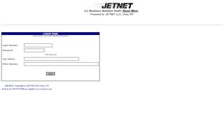 
                            3. JETNET - Survey Login - JETNET LLC