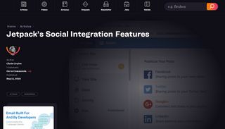 
                            5. Jetpack's Social Integration Features | CSS-Tricks