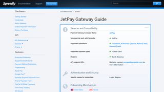 
                            3. JetPay Gateway Guide - Spreedly Documentation