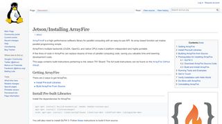 
                            11. Jetson/Installing ArrayFire - eLinux.org